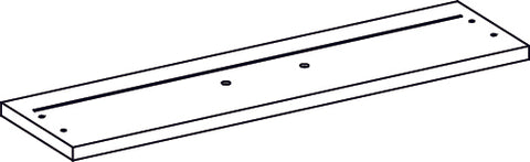 Woodbury Storage Cabinet with Cubbies and Drawer - Part 13 - Drawer Front Board