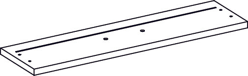 Woodbury Storage Cabinet with Cubbies and Drawer - Part 13 - Drawer Front Board