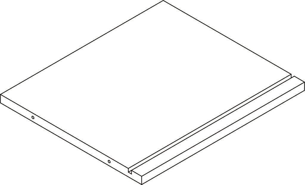 Ashland Slim Cabinet with Drawer - Part  13 - Drawer Back Board
