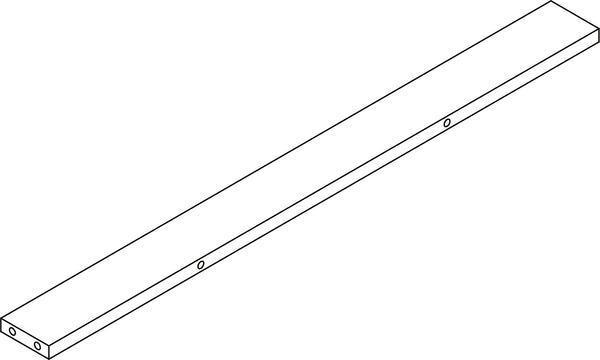 Kids Bookrack with Two Cubbies - Part 13 - Lower Cross Bar