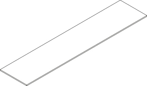 Book Nook Kids Cubby Storage Cabinet with Bookrack - Part 14 - Lower Back Board