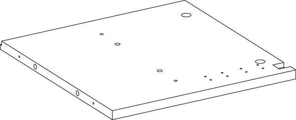 Woodbury Hall Tree with Bench - Part 14 - Lower Right Side Panel