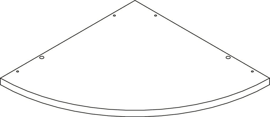 5-Tier Corner Ladder Shelf - Part 15 - Shelf #5