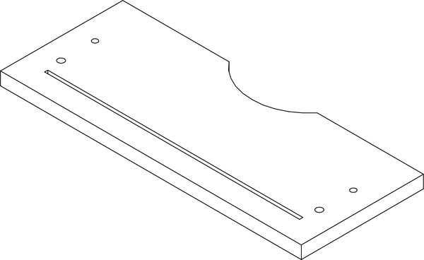 Book Nook Kids Cubby Storage Cabinet with Bookrack - Part 16 - Right Drawer Front Board