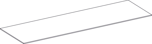 Woodbury Hall Tree with Bench - Part 16 - Upper Back Board