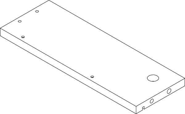 Book Nook Kids Cubby Storage Cabinet with Bookrack - Part 17 - Drawer Left Side Board
