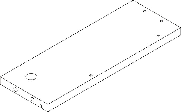 Book Nook Kids Cubby Storage Cabinet with Bookrack - Part 18 - Drawer Right Side Board