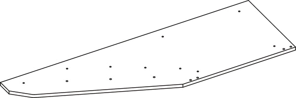 Kids Bookrack with Three Cubbies - Part 01 - Left Side Panel