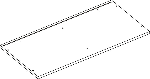 Kids Catch-All Multi-Cubby 24" Toy Organizer - Part 01 - Top Board
