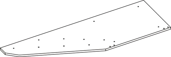 Kids Bookrack with Two Cubbies - Part 01 - Left Side Panel