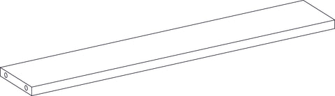 Woodbury Hall Tree with Bench - Part 01 - Upper Rear Board