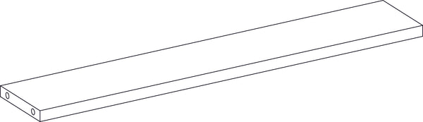 Woodbury Hall Tree with Bench - Part 01 - Upper Rear Board