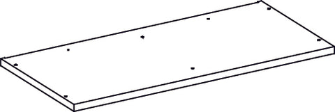 Woodbury Storage Cabinet with Cubbies and Drawer - Part 01 - Top Board