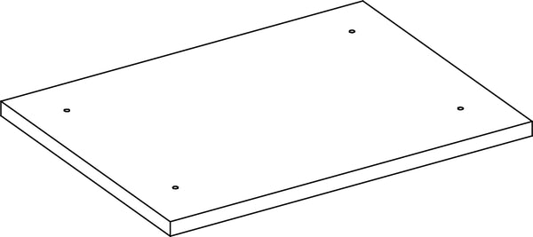 Madison Linen Tower with Open Shelves - Part 01 - Top Board