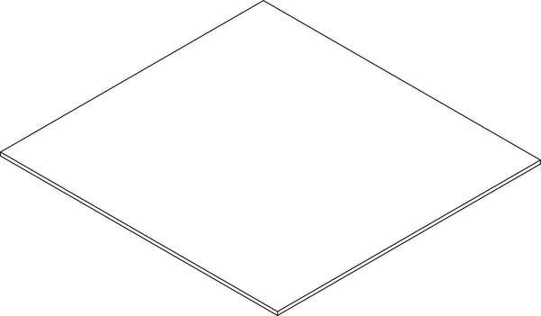 Book Nook Kids Cubby Storage Cabinet with Bookrack - Part 20 - Drawer Bottom Board