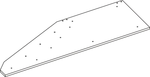 Kids Bookrack with Three Cubbies - Part 02 - Right Side Panel