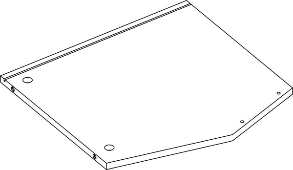 Kids Catch-All 35" Toy Organizer - Part 02 - Left Side Panel
