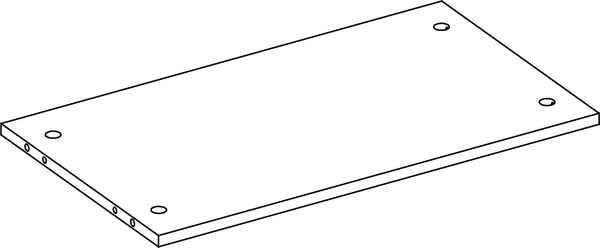 Madison Two-Door Floor Cabinet - Part 02 - Bottom Board