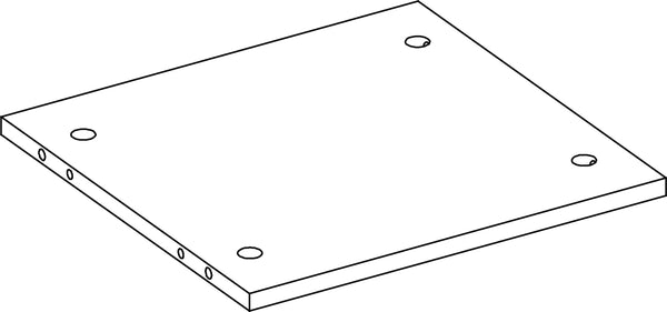 Madison Single Door Floor Cabinet - Part 02 - Bottom Board