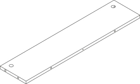 Book Nook Kids Cubby Storage Cabinet with Bookrack - Part 02 - Top Middle Vertical Board