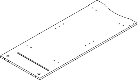 Ashland Slim Cabinet with Drawer - Part  02 - Left Side Panel