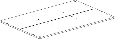 Kids 6 Cubby Storage Activity Table - Part 02 - Bottom Board