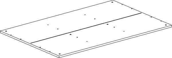 Kids 6 Cubby Storage Activity Table - Part 02 - Bottom Board