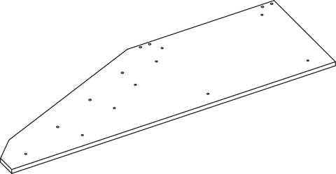 Kids Bookrack with Two Cubbies - Part 02 - Right Side Panel