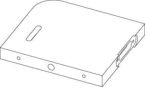 Kids 10" Book Shelf - Part 03 - Left Side Panel