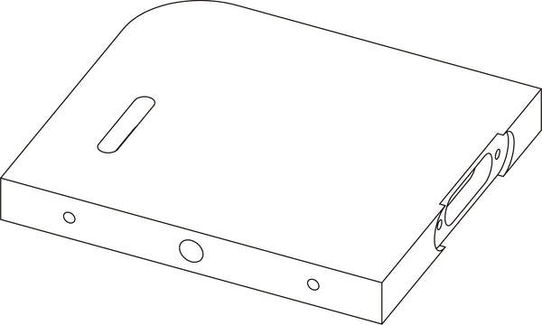 Kids 10" Book Shelf - Part 03 - Left Side Panel