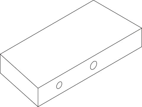 Corner Ladder Wall Shelf - Part 03 - Top Bar of Left Side Panel