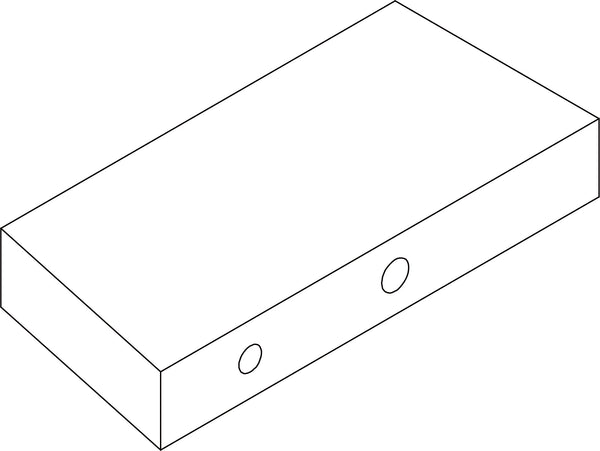 Corner Ladder Wall Shelf - Part 03 - Top Bar of Left Side Panel