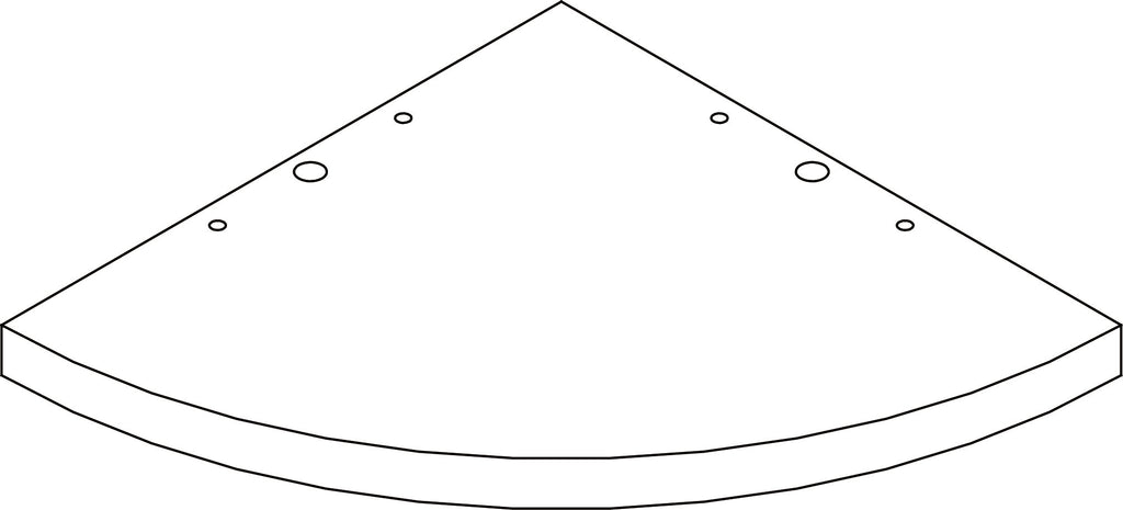 5-Tier Corner Ladder Shelf - Part 03 - Shelf #1