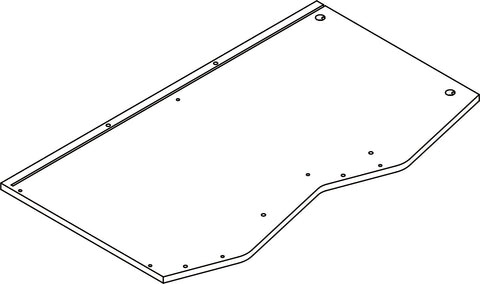Afton 3-Tier Shoe Rack with Storage Bins - Part 03 - Right Side Panel