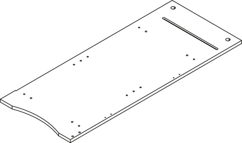 Ashland Slim Cabinet with Drawer - Part  03 - Right Side Panel