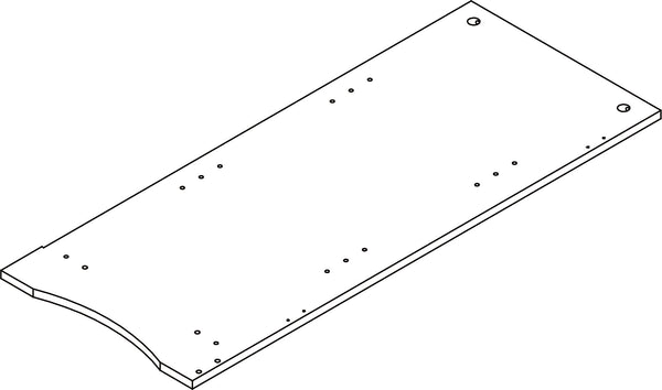 Ashland Slim Single Door Cabinet - Part  03 - Right Side Panel