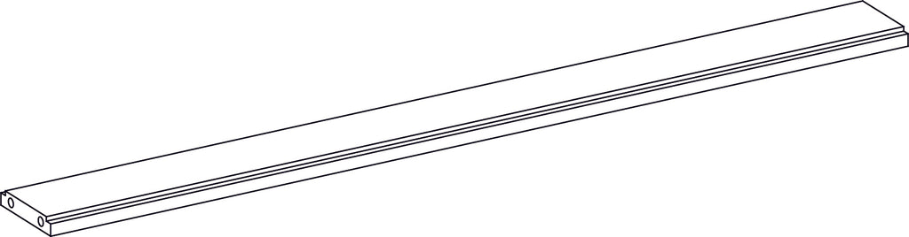 Woodbury Hall Tree with Bench - Part 04 - Vertical Support Board