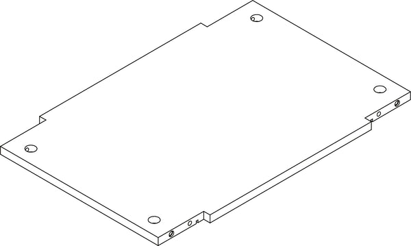 Book Nook Kids Cubby Storage Tower with Bookshelves - Part 04 - Bottom Board