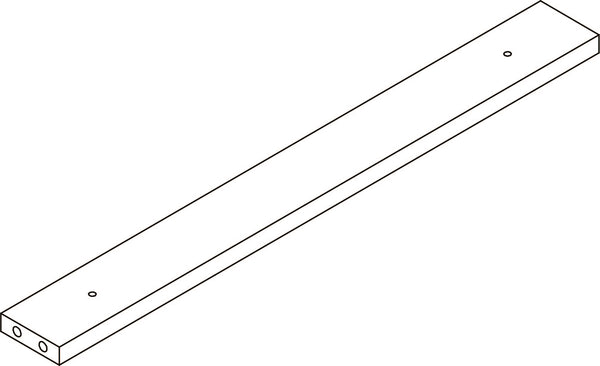 Somerset Wall Cabinet with Mirror - Part 04 - Cross Bar