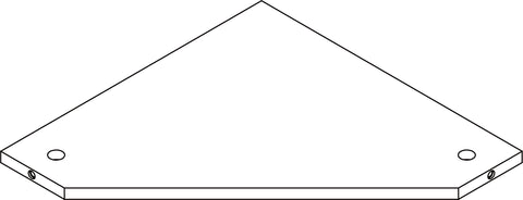 Somerset Single Door Corner Cabinet - Part 04 - Bottom Board