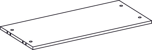 Woodbury Shoe Cabinet - Part 04 - Fixed Shelf