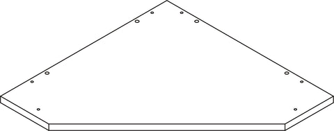 Somerset Corner Wall Cabinet - Part 04 - Bottom Board