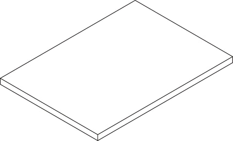 Ashland Slim Single Door Cabinet - Part  04 -  Adjustable Shelf