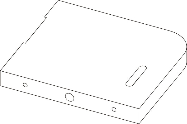 Kids 10" Book Shelf - Part 04 - Right Side Panel