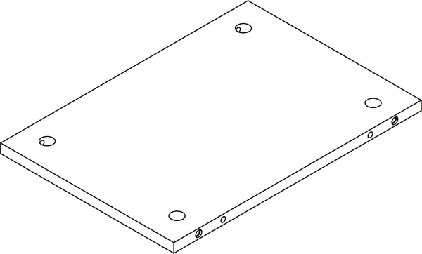 Ashland Slim Cabinet with Drawer - Part  05 - Bottom Board