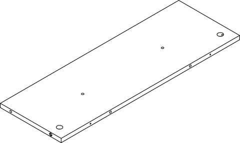 Kids Bookrack with Two Cubbies - Part 05 - Back Panel #3