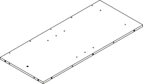 Somerset Single Door Corner Cabinet - Part 05 - Left Side Board