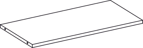 Woodbury Storage Cabinet with Cubbies and Drawer - Part 05 - Open Shelf