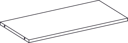 Woodbury Storage Cabinet with Cubbies and Drawer - Part 05 - Open Shelf