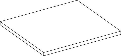 Madison Linen Tower with Open Shelves - Part 05 - Lower Adjustable Shelf